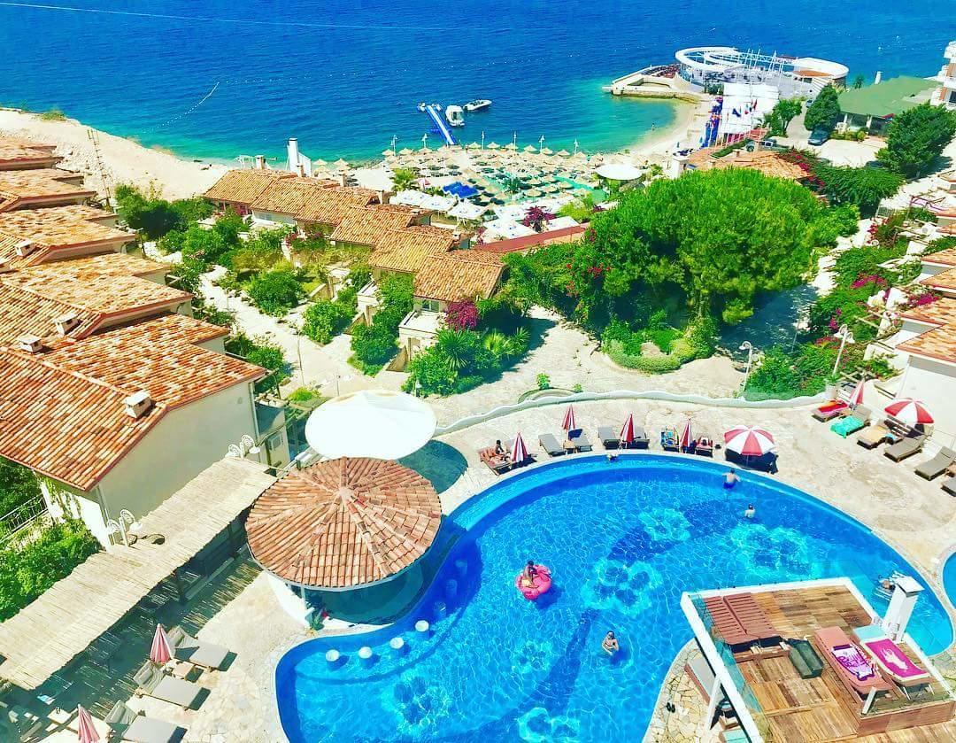 Bougainvill Sunset Villa Sarandë Exteriér fotografie